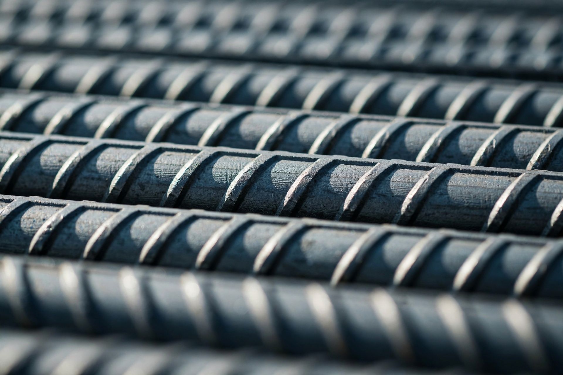 Visualisation: the ribs of a reinforcing bar